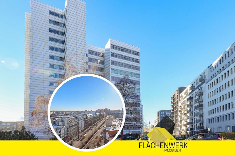 Helle 2-Zimmer-Wohnung mit tollem Ausblick über Kreuzberg | Loggia | 11. OG | Lift